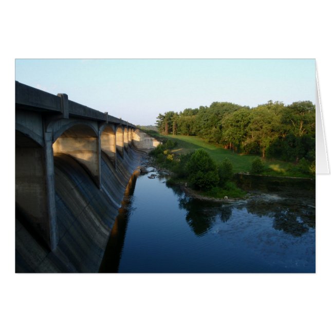 Tarjeta Lake Ontelaunee (Anverso (Horizontal))