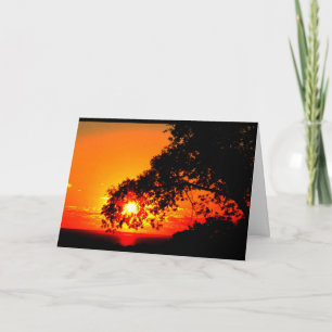 Tarjeta Lake Winnebago Sunset Pensando En Ti