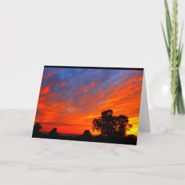 Tarjeta Lake Winnebago Sunset Pensando En Ti