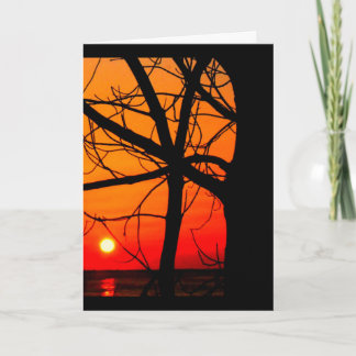 Tarjeta Lake Winnebago Sunset Pensando En Ti