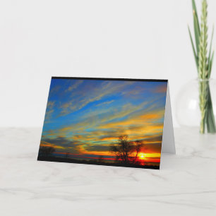 Tarjeta Lake Winnebago Sunset Pensando En Ti