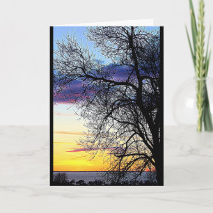 Tarjeta Lake Winnebago Sunset Pensando En Ti