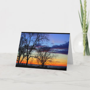 Tarjeta Lake Winnebago Sunset Pensando En Ti