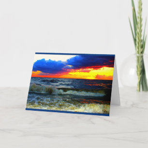 Tarjeta Lake Winnebago Sunset Pensando En Ti