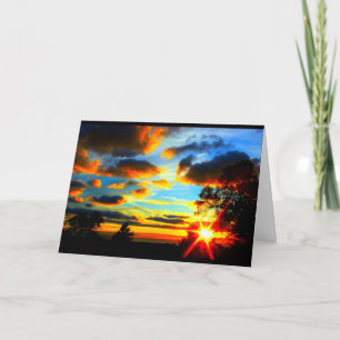 Tarjeta Lake Winnebago Sunset Pensando En Ti