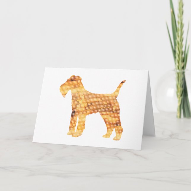 Tarjeta Lakeland Terrier (Anverso)