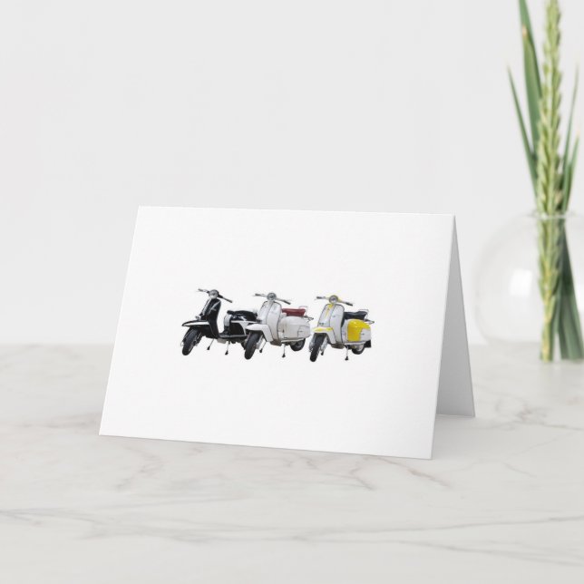 Tarjeta lambretta (Anverso)