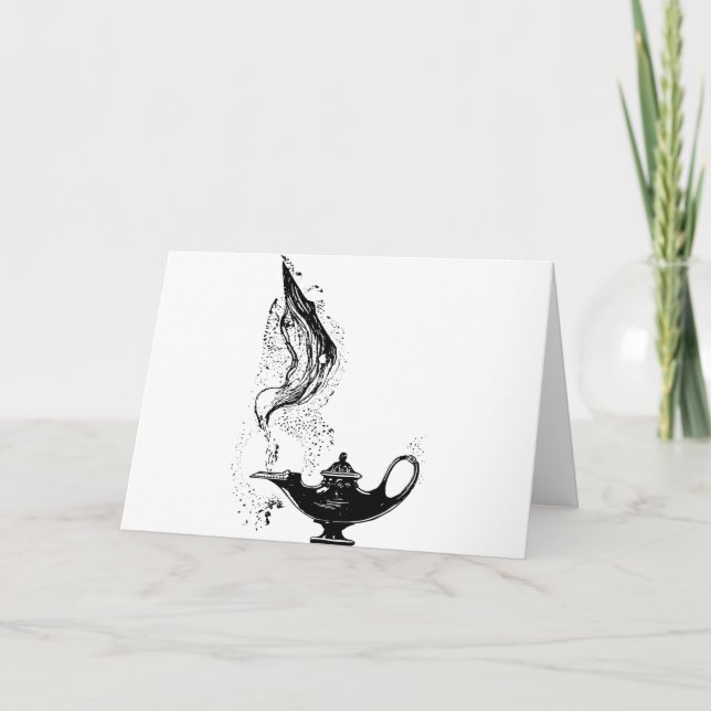 Tarjeta Lámpara mágica (Anverso)