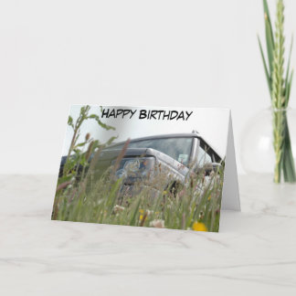 Tarjeta Land Rover