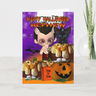 Tarjeta Lanter del enchufe o de la calabaza del gato del