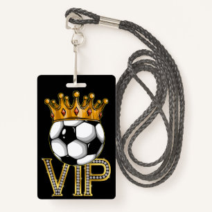 Tarjeta Lanyard de Fútbol VIP