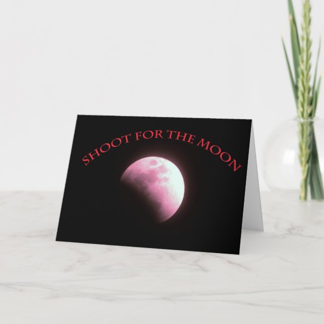 Tarjeta Lanzamiento para la luna (Anverso)
