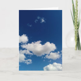 Tarjeta Larga y suave nube