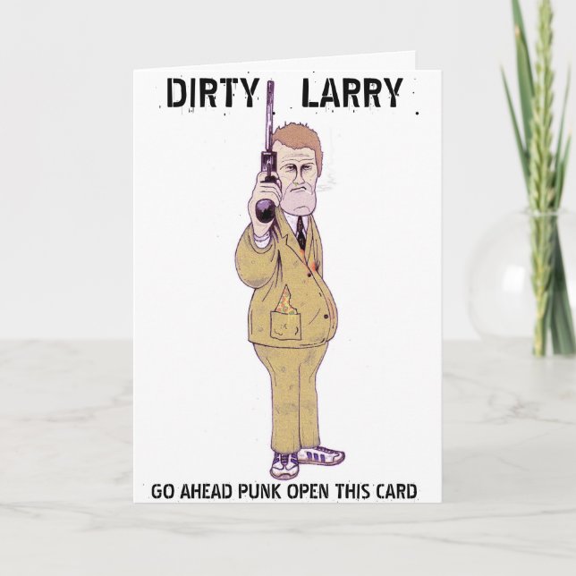 TARJETA LARRY SUCIO (Anverso)