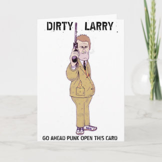 TARJETA LARRY SUCIO