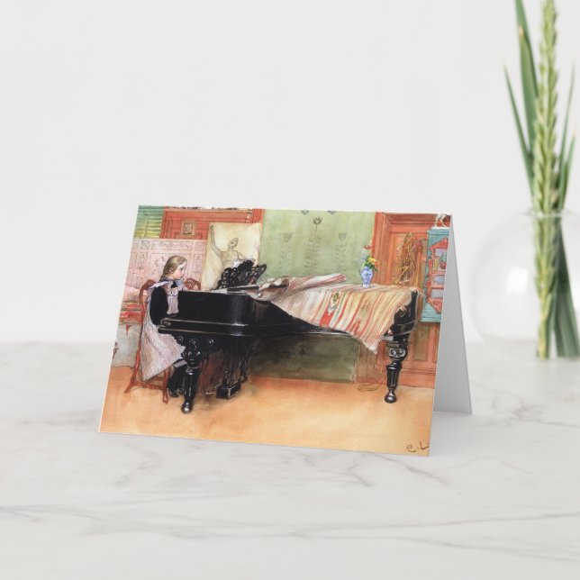 Tarjeta Larsson: Jugar las ilustraciones de las escalas (Anverso)