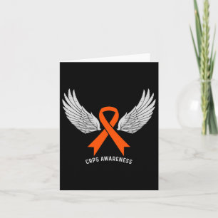 Tarjeta Las Alas De La Cinta Crean Conciencia