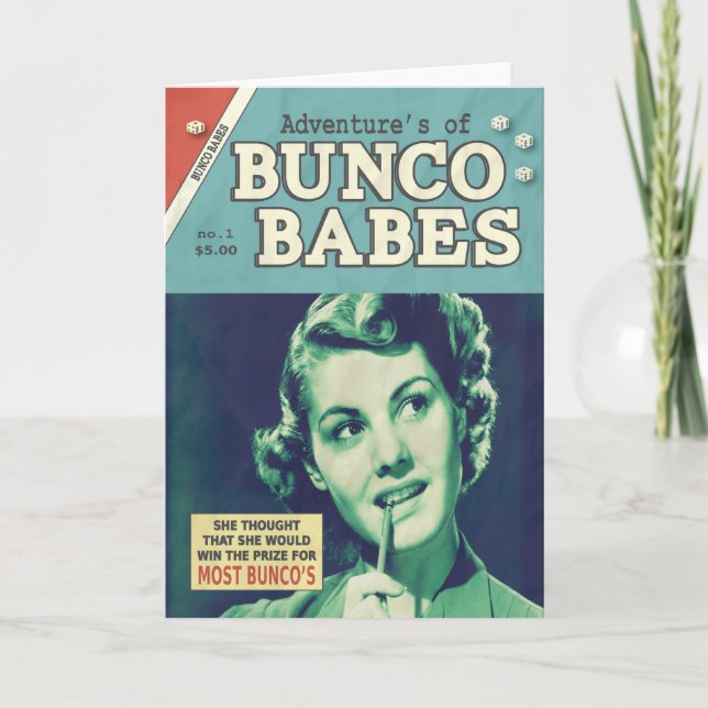 Tarjeta Las Aventuras de las Chicas Bunco (Anverso)