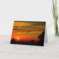 Las bendiciones de dios sean con usted primera