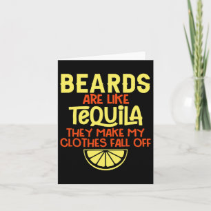 Tarjeta Las Camas Son Como El Tequila Que Hacen Que Mi Rop