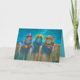 Tarjeta "Las Chicas de la Piscina"