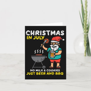 Tarjeta Las Cocinas De Santa No Millones Sólo Bbq Funny Na