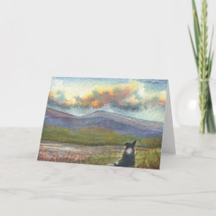 Tarjeta Las colinas están llamando