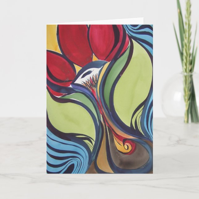 Tarjeta Las cosas están buscando a Notecard (Anverso)