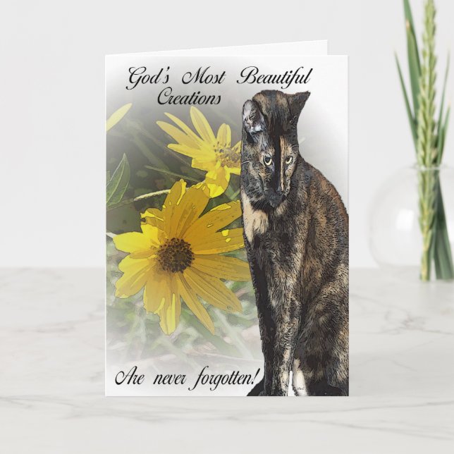 Tarjeta Las creaciones más bellas de Dios (Anverso)