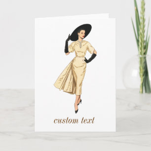 Tarjeta Las damas que almuerzan