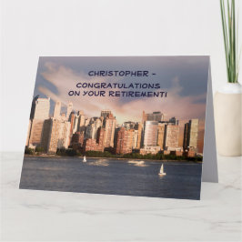 Tarjeta Las grandes felicitaciones por la jubilación de to