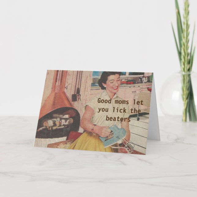 Tarjeta Las grandes madres en el día de la madre (Anverso)
