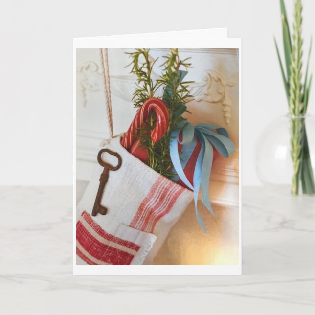 TARJETA LAS HABITACIONES SON HUNG Y EL ÁRBOL ES UN NAVIDAD (Anverso)