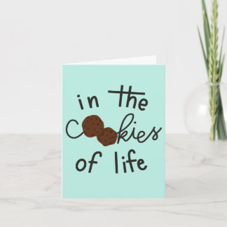 Tarjeta "Las hermanas son las patatas fritas de chocolate"