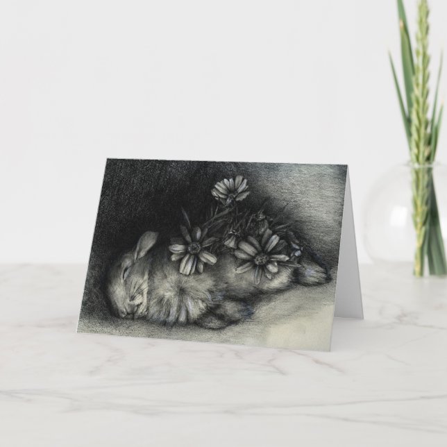 TARJETA LAS HOJAS MÁS FRÁGILES DE MÍ (Anverso)