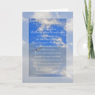 Tarjeta Las "impresiones originales de la pata en su