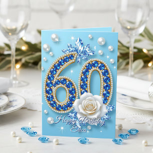 Tarjeta Las joyas azules de la Marina Rosa Blanca y las Pe