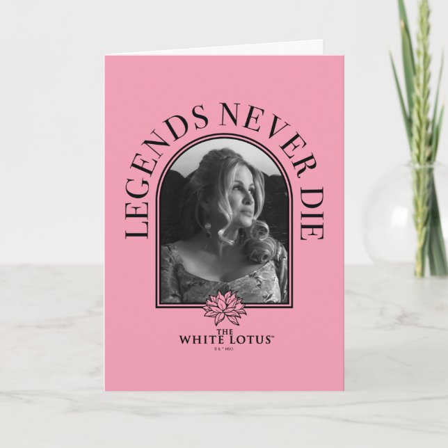 Tarjeta Las leyendas nunca mueren - El Lotus blanco (Anverso)