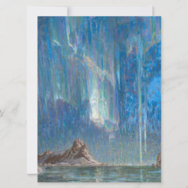 Tarjeta Las luces del norte de Noruega (Aurora)