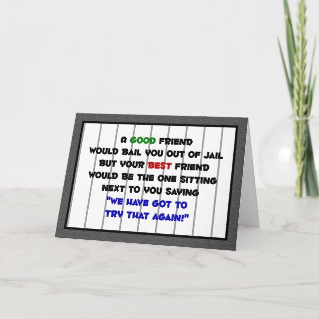 Tarjeta Las mejores bandas de presos (Anverso)