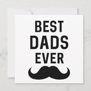 Tarjeta Las mejores chicas de siempre // Día del Padre Gay