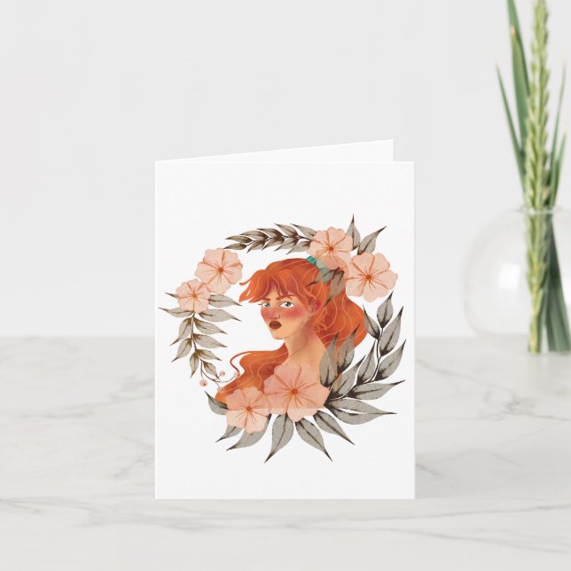 Tarjeta Las mujeres del mundo en blanco (Anverso)