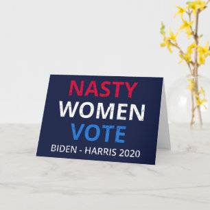 Tarjeta Las mujeres desagradables votan I