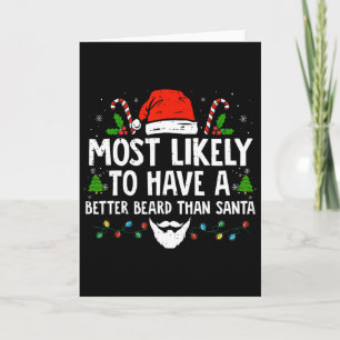 Tarjeta Las Navidades Divertidas Muy Probablemente Tengan