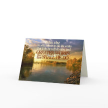 Las Obras Mayores Deben Hacerlo, Juan 14 12 Verso