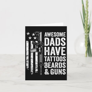 Tarjeta Las Papas Tienen Tatuajes Y Brazos; Armas - Día De