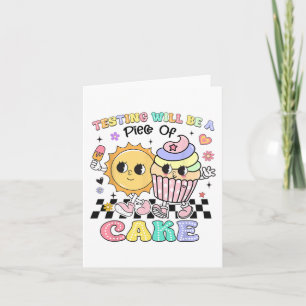 Tarjeta Las Pruebas Serán Una Pieza De Pastel Que Tienes E