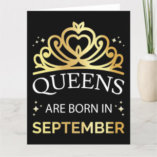 Tarjeta Las Reinas Nacen En Septiembre I