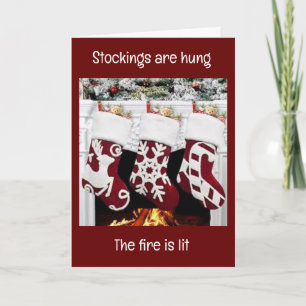 TARJETA LAS RESERVAS SON NAVIDADES DE HUNG-CELEBRACIÓN