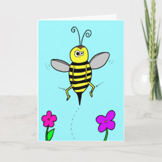 Tarjeta Las rodillas de la abeja